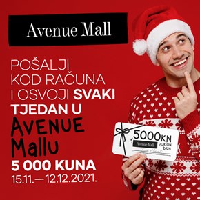 Velika božićna Avenue Mall </br> nagradna igra 